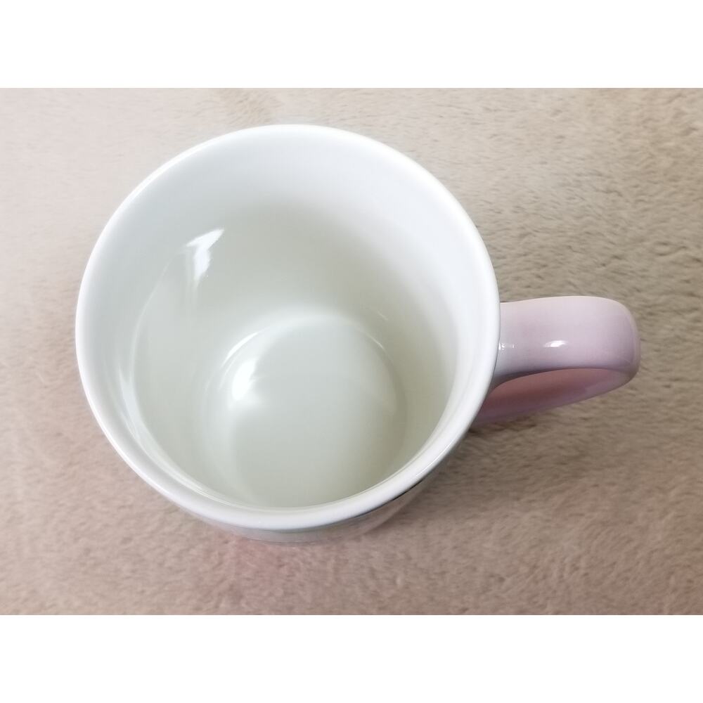 Starbucks Pink Coffee Mug 10oz Mermaid Logo 2020 Teacup Thankful 4" Collectible - Picture 11 of 14